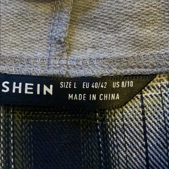 Cropped flannel jacket - Picture 3 of 3